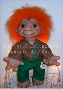 Dam Display Troll Doll