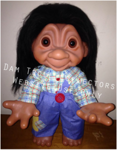 Dam Display Troll Doll